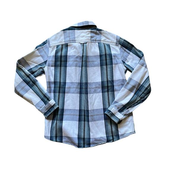Eddie Bauer Mens/Teen/Unisex Shaket Relaxed Fit Flannel Size Medium Oversized - Picture 2 of 8